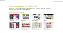Desktop Screenshot of klikbonus.com